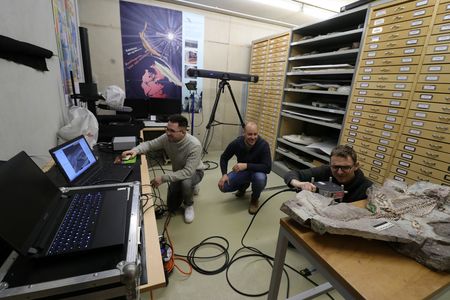 3D-Scan Arbeiten im Museum