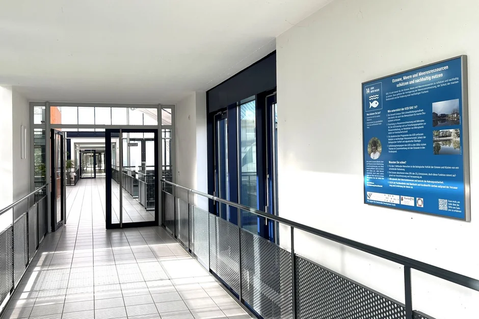 Plakat SDG 14 Flur