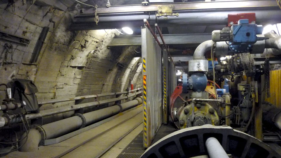 Water conservation infrastructure in mining