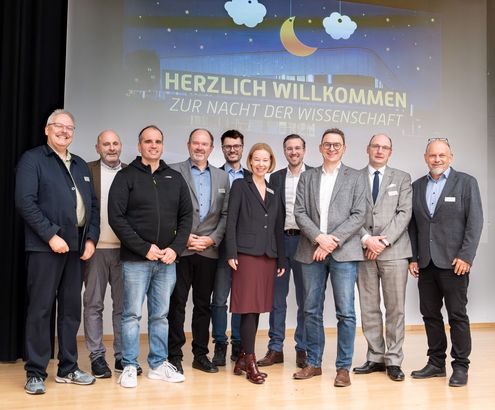 Votragende an der Nacht der Wissenschaft