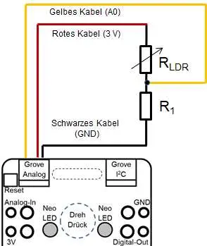 Schaltplan LDR 