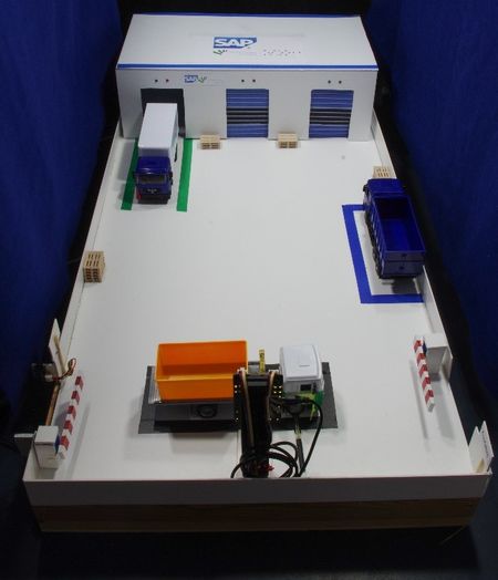 Abb. 3: Prototyp mit IoT-Geräten und Sensoren
