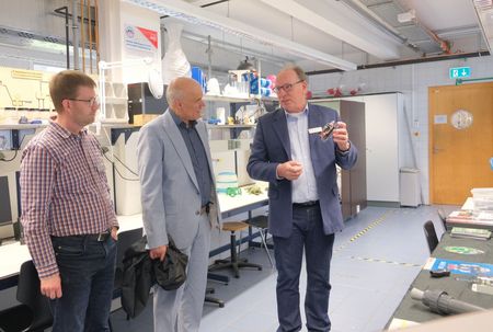 Besuch des Deutschen Wetterdienstes am Umwelt-Campus Birkenfeld