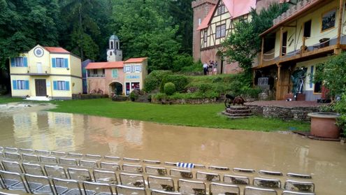 Starkregenereignis Juni 2018 in Mandelbachtal (Foto: Peter Fischer-Stabel)