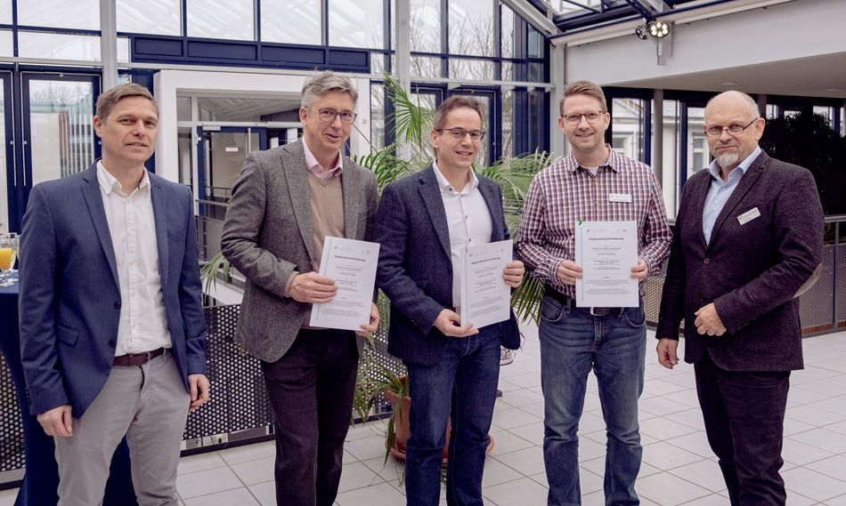 Dominik Rudolphy, Prof. Dr. Tilman Cosack, Markus Müller, Prof. Dr. Stehpan Didas, Prof. Dr. Peter Gutheil