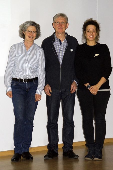 v.l. Gabriele Neumann, Harry Neumann, Verena Platt-Till v.l. Gabriele Neumann, Harry Neumann, Verena Platt-Till