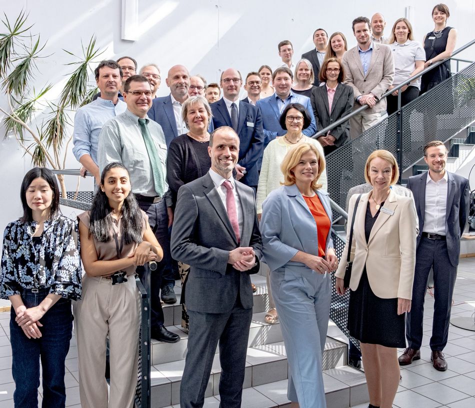 Bundestagspräsidentin und Wissenschaftsminister Rheinland-Pfalz besuchen Umwelt-Campus Birkenfeld