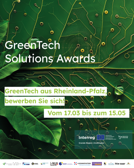 Plakat mit Bewerbungsinfos
