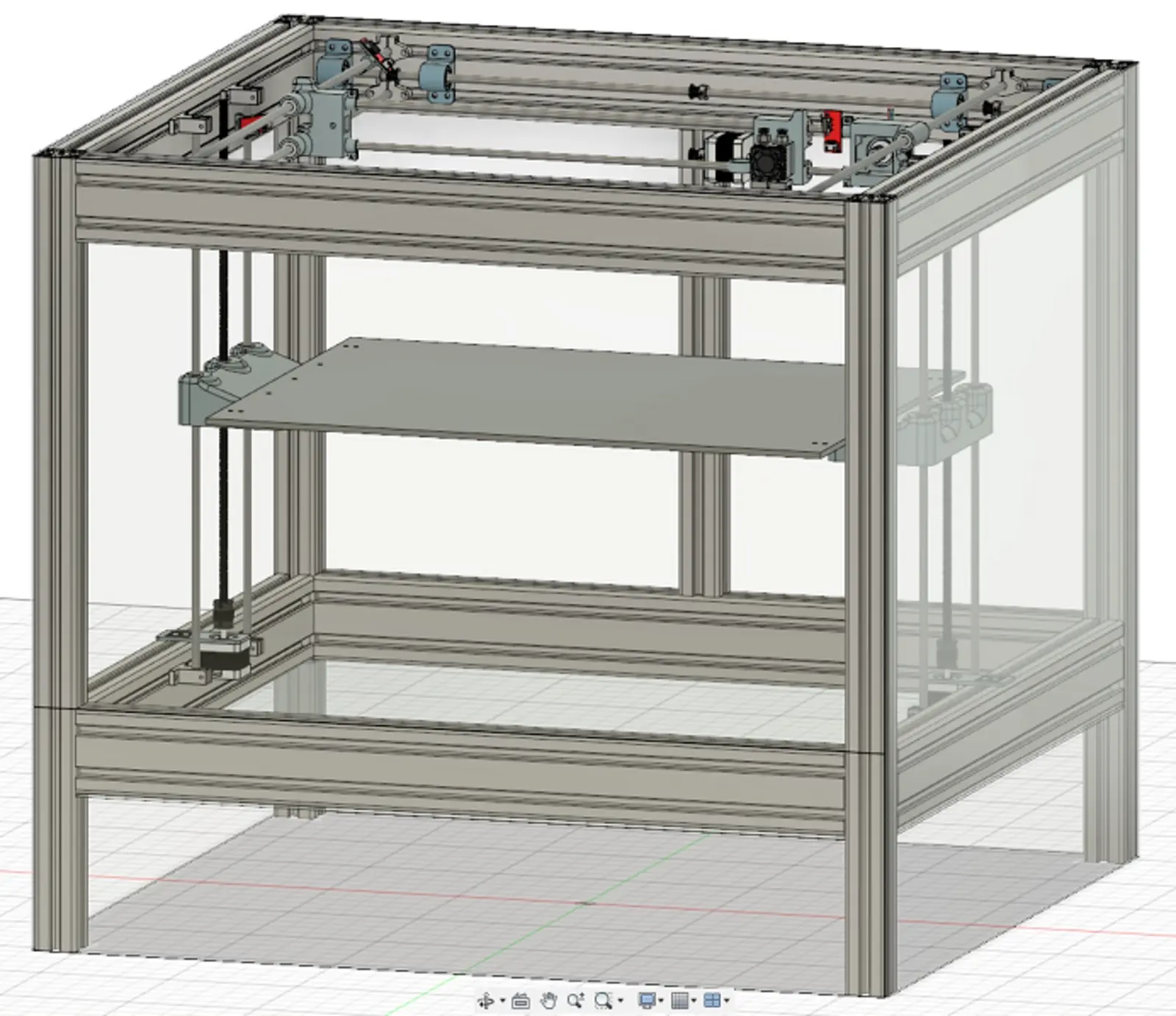 3D-Modell des 3D-Druckers 3D-Modell des 3D-Druckers