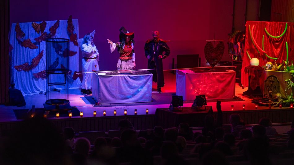 Chemieshow mit Campus Hexe