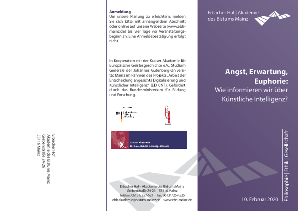 Programmflyer Programmflyer