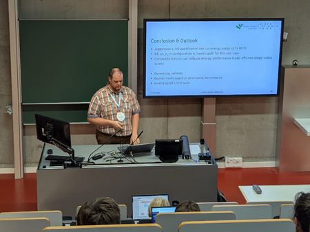 Referent Achim Guldner in Hörsaal