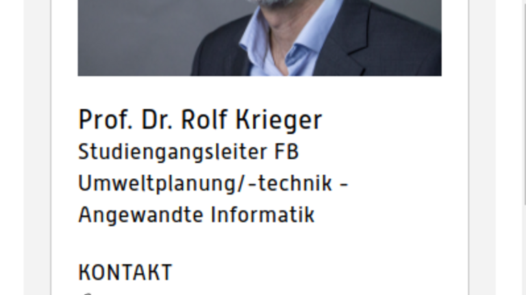 Inhaltselement Kontaktbox