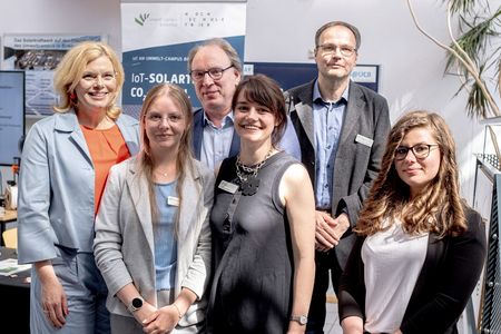 Bundestagspräsidentin und Wissenschaftsminister Rheinland-Pfalz besuchen Umwelt-Campus Birkenfeld