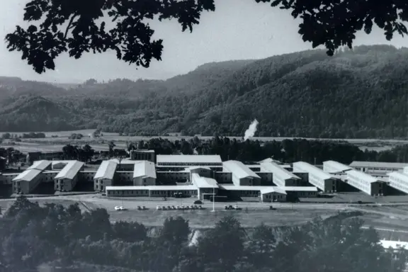 Luftaufnahme von 1953