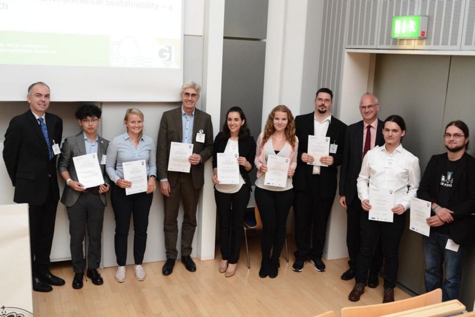 Umweltinformatikpreis für Studierende - PreisträgerInnen 2018
